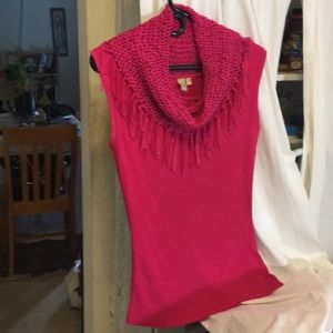 KINITTED LOOSE TURTLENECK TOP